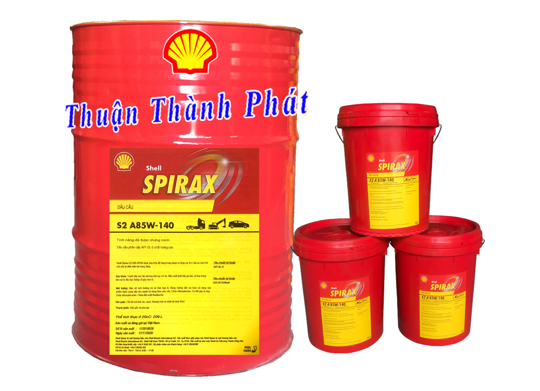 Spirax S2 A85W-140 Phuy, Xô